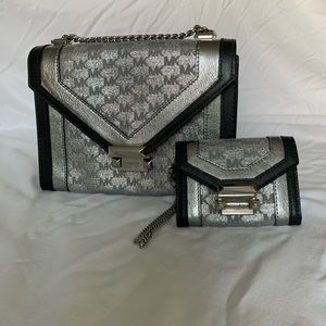 Michael Kors bag and wallet